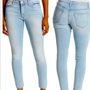 Hudson Natalie Mid-Rise Skinny Ankle Jeans